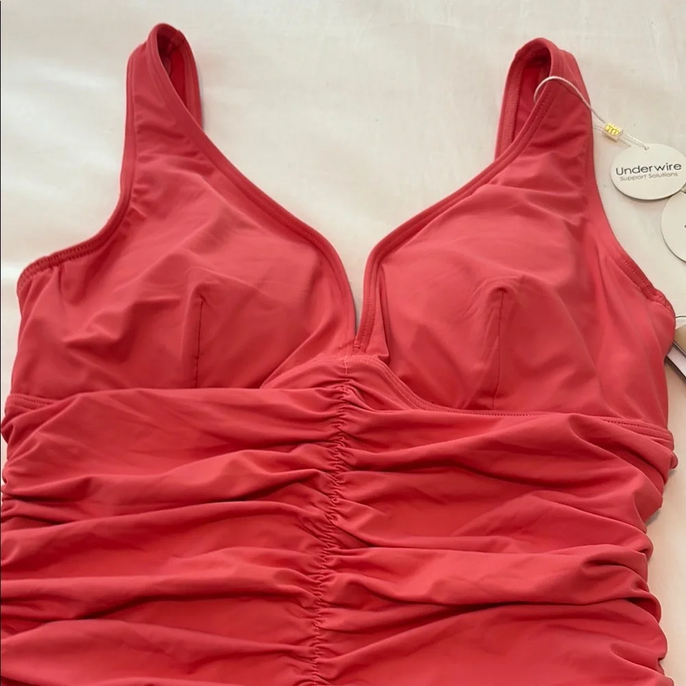 Coco Reef Coral One Piece Shaping  Swimsuit - Picture 3 of 9